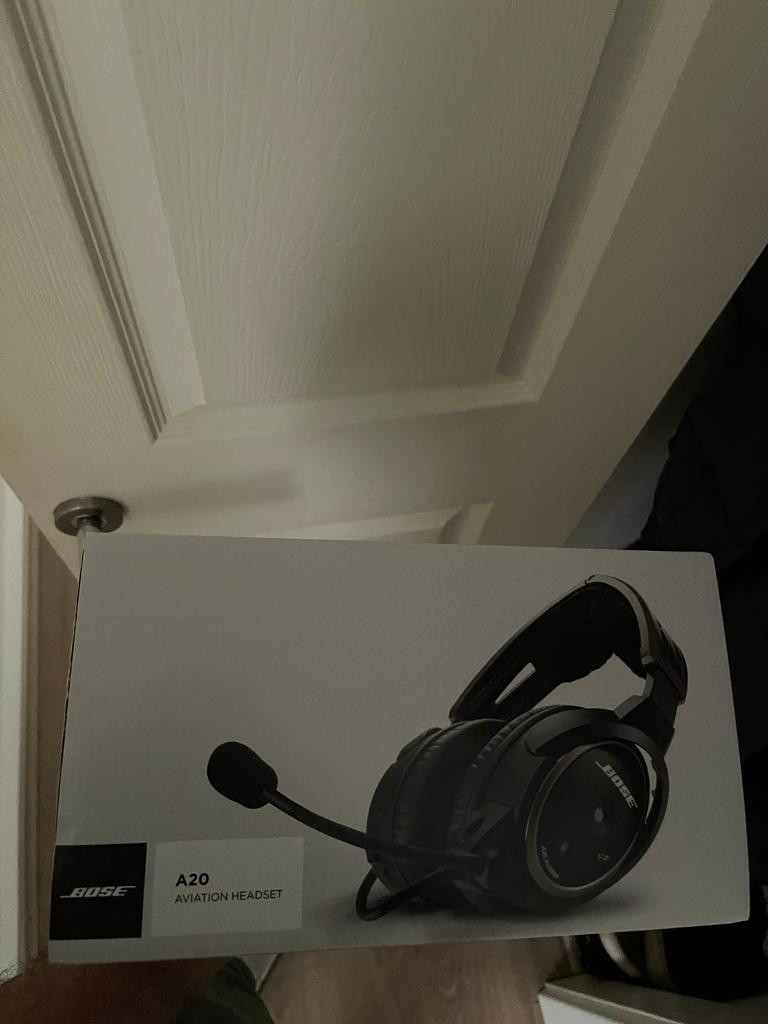 Bose a20 Bluetooth aviation headset NEW 